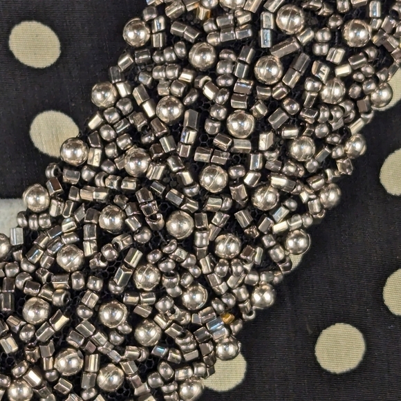 Passport medium tank for dressing up or the office, beaded collar, dry clean - Picture 6 of 7